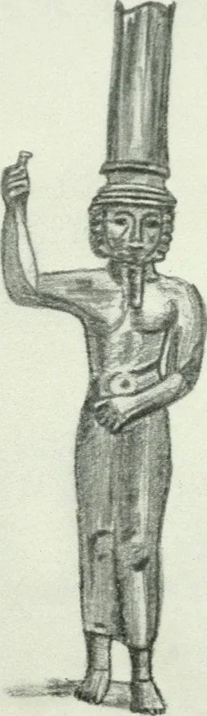 An illustration from The origin and evolution of freemasonry connected with the origin and evolution of the human race, 1920, leaf 196