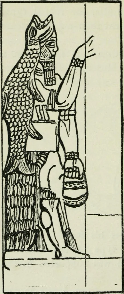 An illustration from The origin and evolution of freemasonry connected with the origin and evolution of the human race, 1920, leaf 201