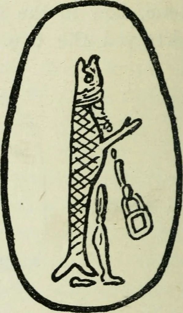 An illustration from The origin and evolution of freemasonry connected with the origin and evolution of the human race, 1920, leaf 201