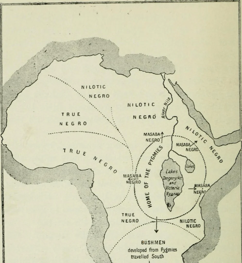 An illustration from The origin and evolution of freemasonry connected with the origin and evolution of the human race, 1920, leaf 87