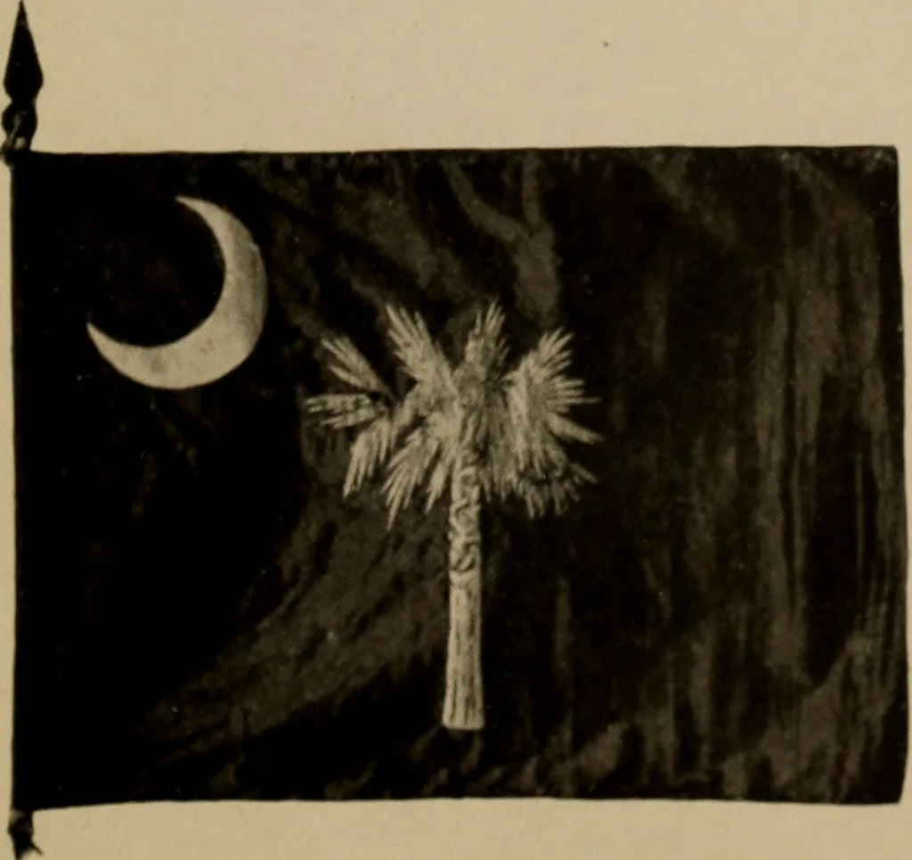An illustration from The origin and evolution of the United States flag;, 1915, leaf 12