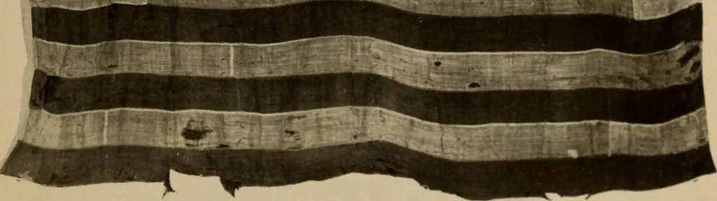 An illustration from The origin and evolution of the United States flag;, 1915, leaf 18