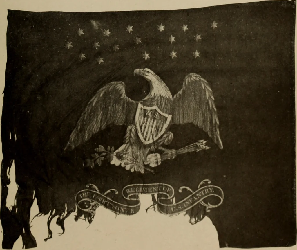 An illustration from The origin and evolution of the United States flag;, 1915, leaf 20