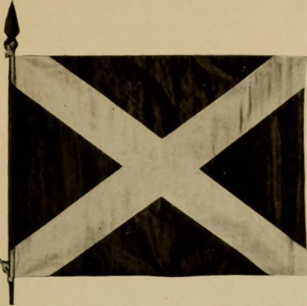 An illustration from The origin and evolution of the United States flag;, 1915, leaf 8