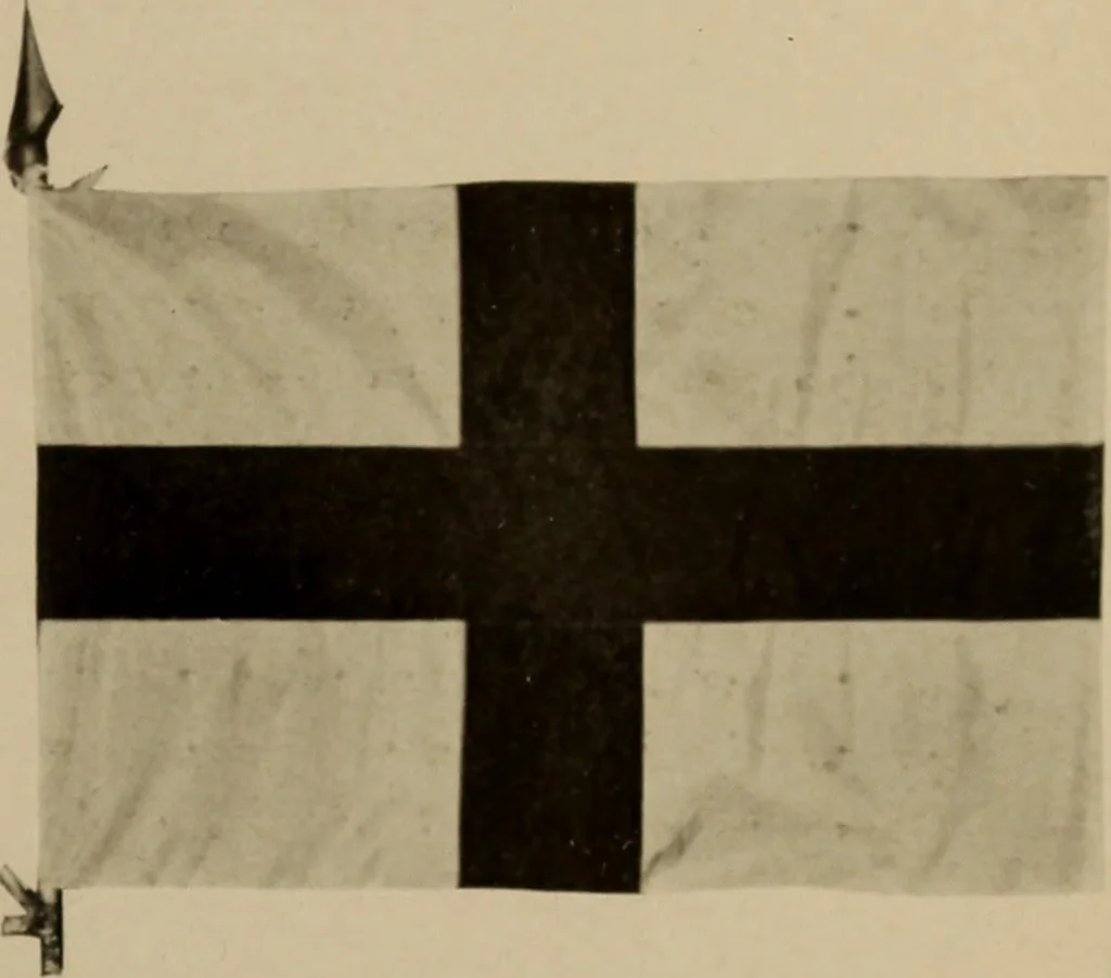 An illustration from The origin and evolution of the United States flag;, 1915, leaf 8