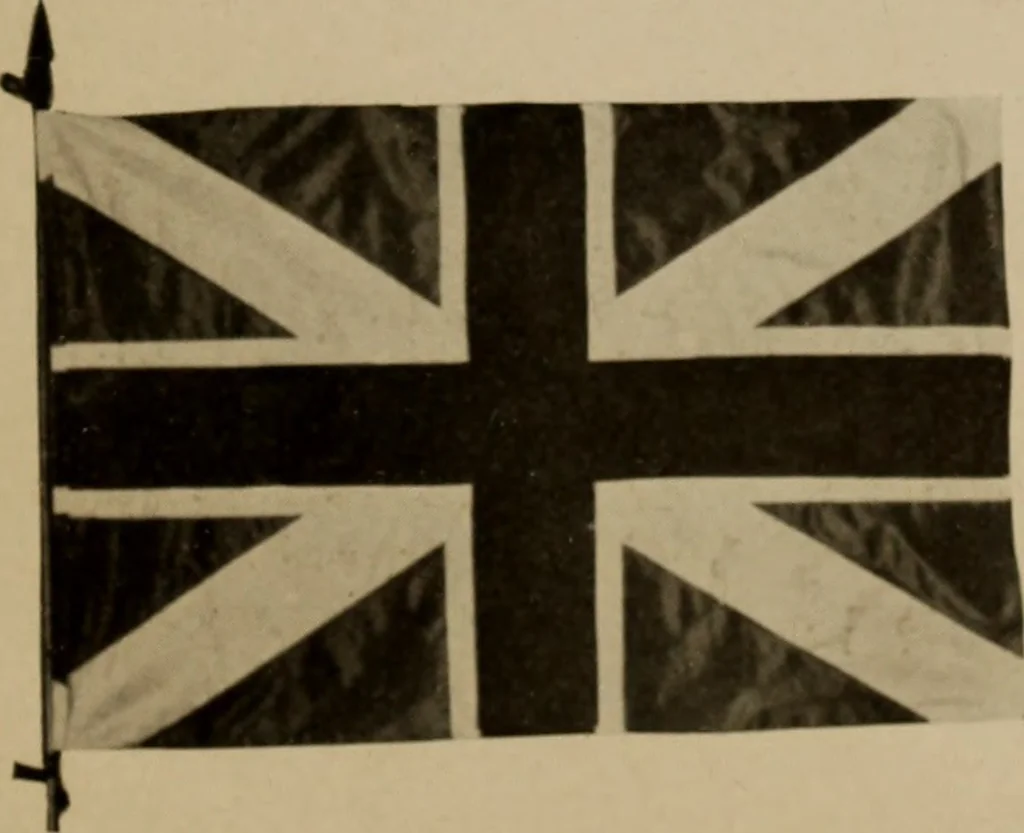 An illustration from The origin and evolution of the United States flag;, 1915, leaf 8