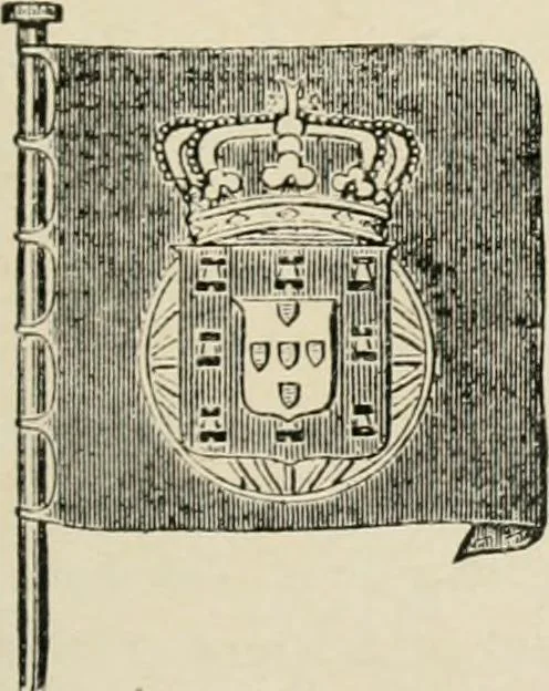 An illustration from Origin and history of the American flag and of the naval and yacht-club signals, seals and arms, and principal national songs of the United States, with a chronicle of the symbols, standards, banners, and flags of ancient and modern nations, 1917, leaf 130