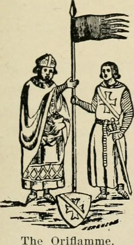 An illustration from Origin and history of the American flag and of the naval and yacht-club signals, seals and arms, and principal national songs of the United States, with a chronicle of the symbols, standards, banners, and flags of ancient and modern nations, 1917, leaf 138