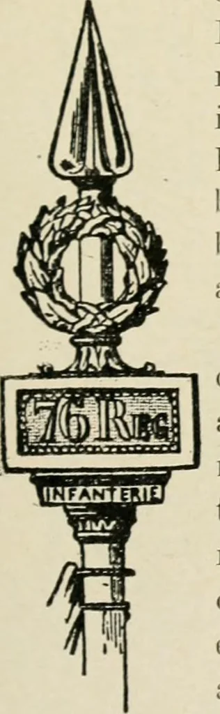 An illustration from Origin and history of the American flag and of the naval and yacht-club signals, seals and arms, and principal national songs of the United States, with a chronicle of the symbols, standards, banners, and flags of ancient and modern nations, 1917, leaf 150