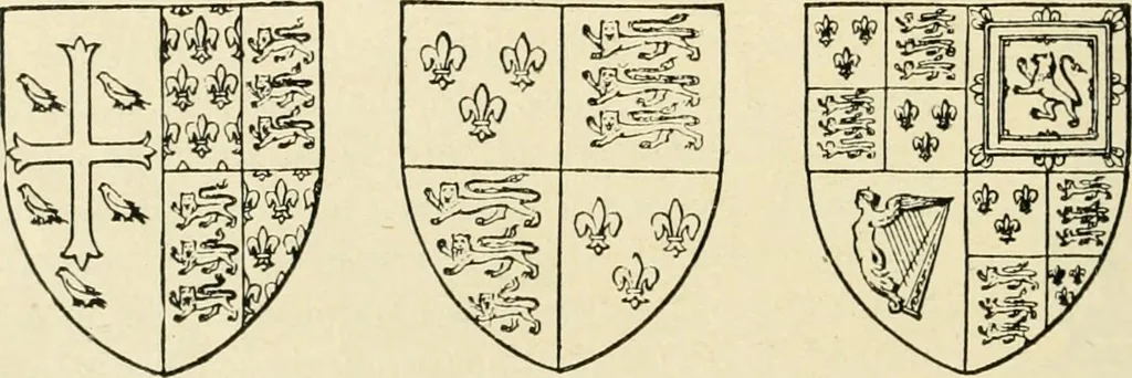 An illustration from Origin and history of the American flag and of the naval and yacht-club signals, seals and arms, and principal national songs of the United States, with a chronicle of the symbols, standards, banners, and flags of ancient and modern nations, 1917, leaf 151