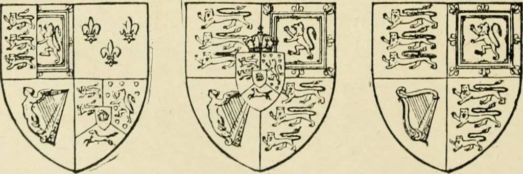 An illustration from Origin and history of the American flag and of the naval and yacht-club signals, seals and arms, and principal national songs of the United States, with a chronicle of the symbols, standards, banners, and flags of ancient and modern nations, 1917, leaf 151