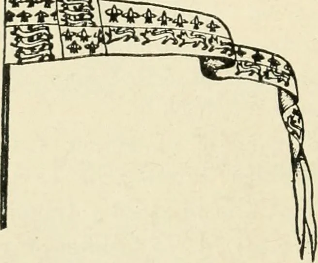 An illustration from Origin and history of the American flag and of the naval and yacht-club signals, seals and arms, and principal national songs of the United States, with a chronicle of the symbols, standards, banners, and flags of ancient and modern nations, 1917, leaf 161