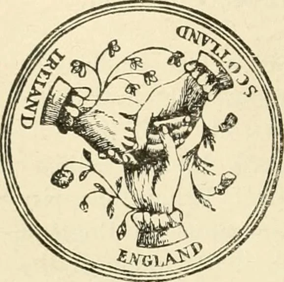 An illustration from Origin and history of the American flag and of the naval and yacht-club signals, seals and arms, and principal national songs of the United States, with a chronicle of the symbols, standards, banners, and flags of ancient and modern nations, 1917, leaf 183