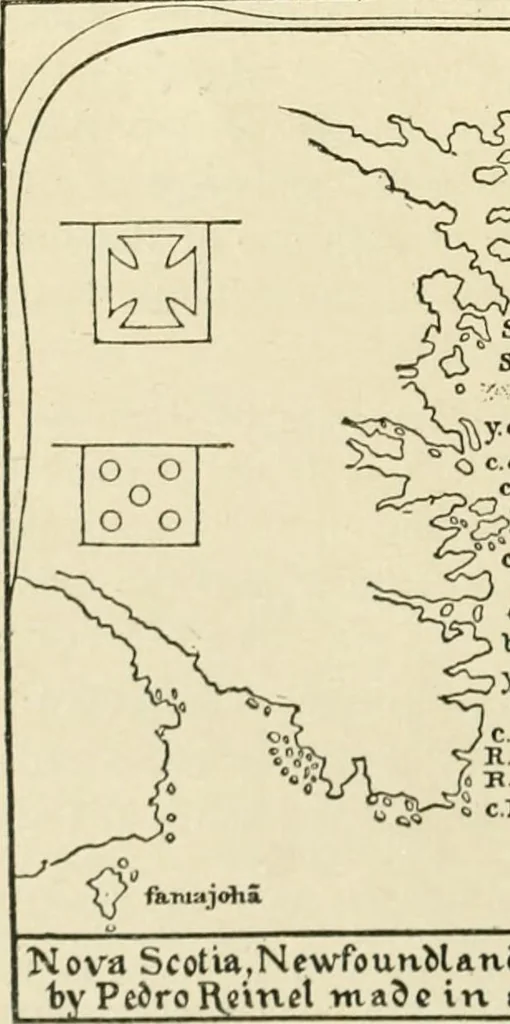 An illustration from Origin and history of the American flag and of the naval and yacht-club signals, seals and arms, and principal national songs of the United States, with a chronicle of the symbols, standards, banners, and flags of ancient and modern nations, 1917, leaf 207