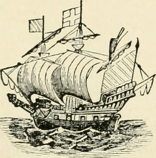 An illustration from Origin and history of the American flag and of the naval and yacht-club signals, seals and arms, and principal national songs of the United States, with a chronicle of the symbols, standards, banners, and flags of ancient and modern nations, 1917, leaf 209