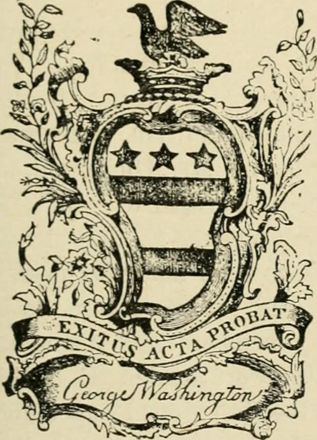 An illustration from Origin and history of the American flag and of the naval and yacht-club signals, seals and arms, and principal national songs of the United States, with a chronicle of the symbols, standards, banners, and flags of ancient and modern nations, 1917, leaf 262