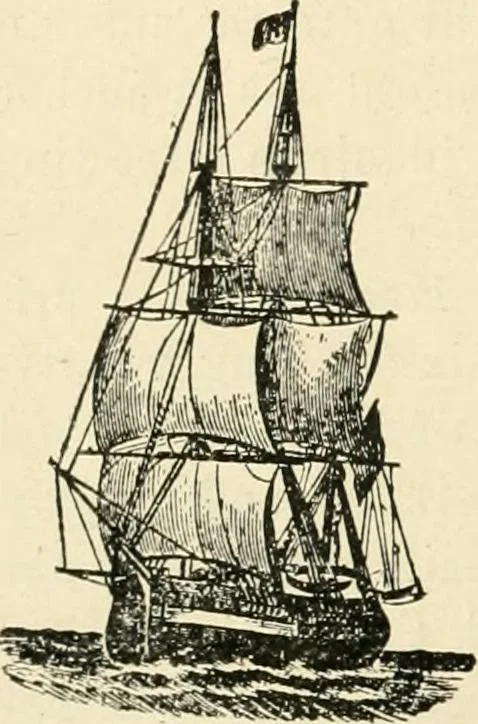 An illustration from Origin and history of the American flag and of the naval and yacht-club signals, seals and arms, and principal national songs of the United States, with a chronicle of the symbols, standards, banners, and flags of ancient and modern nations, 1917, leaf 333