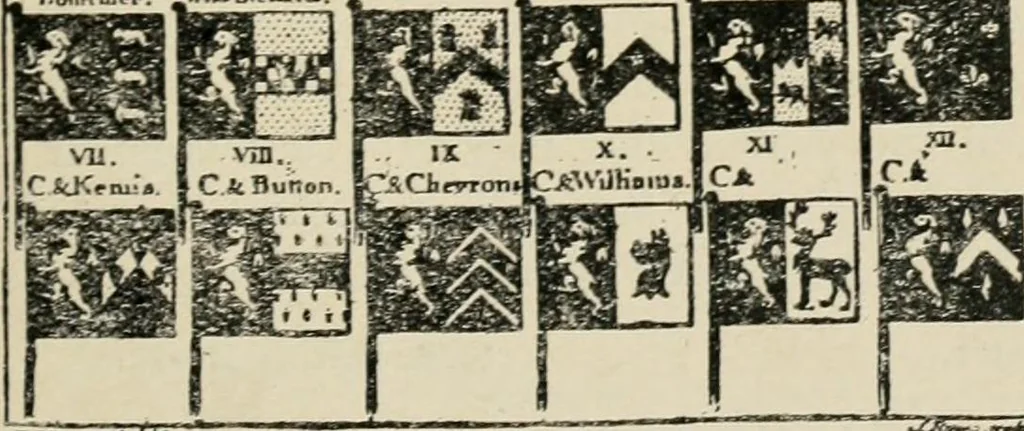 An illustration from Origin and history of the American flag and of the naval and yacht-club signals, seals and arms, and principal national songs of the United States, with a chronicle of the symbols, standards, banners, and flags of ancient and modern nations, 1917, leaf 48