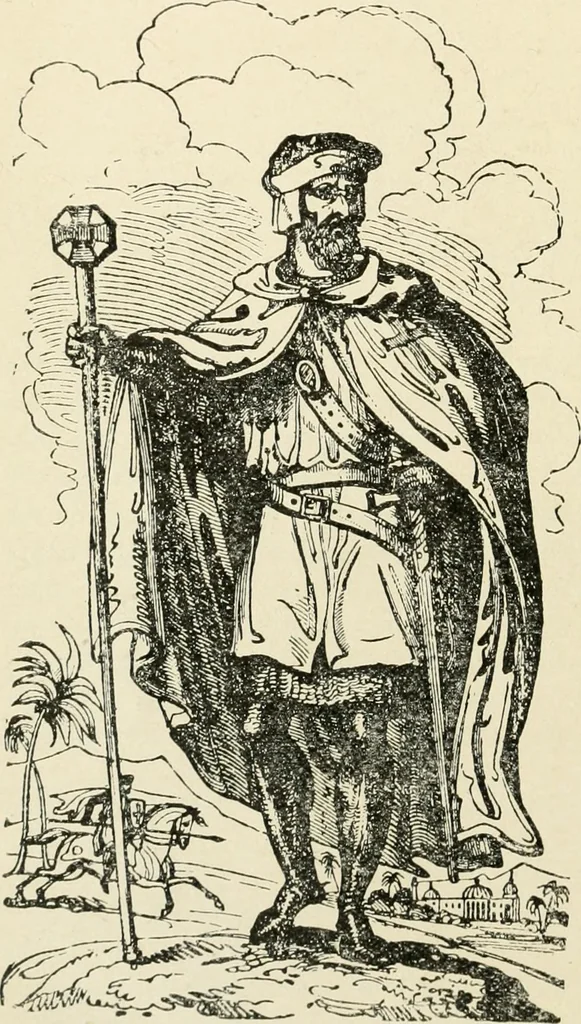 An illustration from Origin and history of the American flag and of the naval and yacht-club signals, seals and arms, and principal national songs of the United States, with a chronicle of the symbols, standards, banners, and flags of ancient and modern nations, 1917, leaf 77