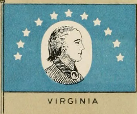 An illustration from Origin and history of the American flag and of the naval and yacht-club signals, seals and arms, and principal national songs of the United States, with a chronicle of the symbols, standards, banners, and flags of ancient and modern nations, 1917, leaf 11