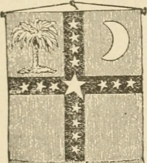 An illustration from Origin and history of the American flag and of the naval and yacht-club signals, seals and arms, and principal national songs of the United States, with a chronicle of the symbols, standards, banners, and flags of ancient and modern nations, 1917, leaf 117