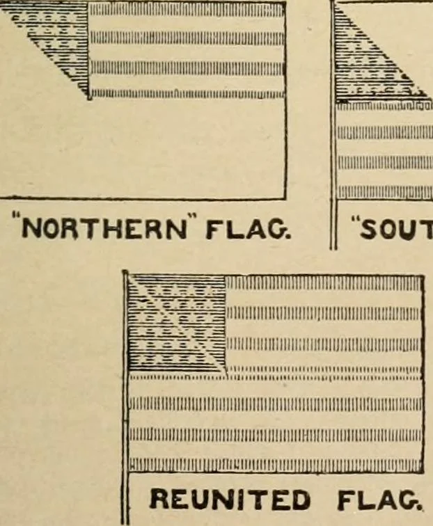 An illustration from Origin and history of the American flag and of the naval and yacht-club signals, seals and arms, and principal national songs of the United States, with a chronicle of the symbols, standards, banners, and flags of ancient and modern nations, 1917, leaf 22