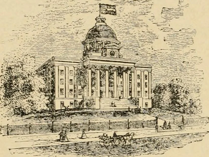 An illustration from Origin and history of the American flag and of the naval and yacht-club signals, seals and arms, and principal national songs of the United States, with a chronicle of the symbols, standards, banners, and flags of ancient and modern nations, 1917, leaf 25