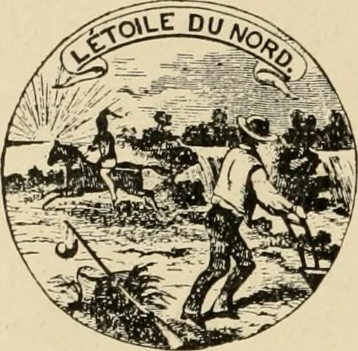 An illustration from Origin and history of the American flag and of the naval and yacht-club signals, seals and arms, and principal national songs of the United States, with a chronicle of the symbols, standards, banners, and flags of ancient and modern nations, 1917, leaf 267