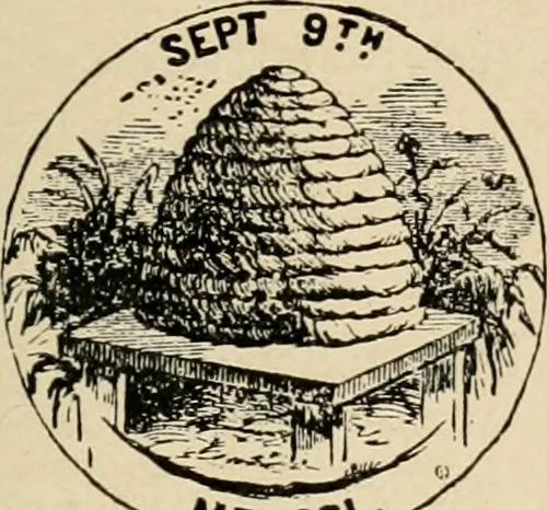 An illustration from Origin and history of the American flag and of the naval and yacht-club signals, seals and arms, and principal national songs of the United States, with a chronicle of the symbols, standards, banners, and flags of ancient and modern nations, 1917, leaf 272