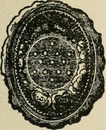 An illustration from Origin and history of the American flag and of the naval and yacht-club signals, seals and arms, and principal national songs of the United States, with a chronicle of the symbols, standards, banners, and flags of ancient and modern nations, 1917, leaf 320