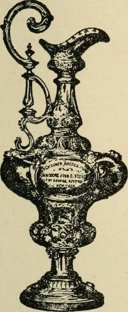 An illustration from Origin and history of the American flag and of the naval and yacht-club signals, seals and arms, and principal national songs of the United States, with a chronicle of the symbols, standards, banners, and flags of ancient and modern nations, 1917, leaf 332