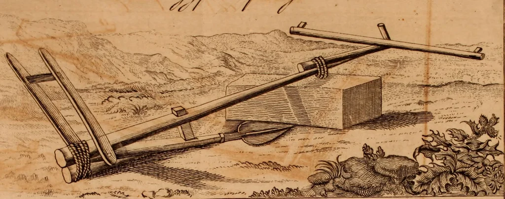 An illustration from The origin of laws, arts, and sciences, and their progress among the most ancient nations, 1775, leaf 119
