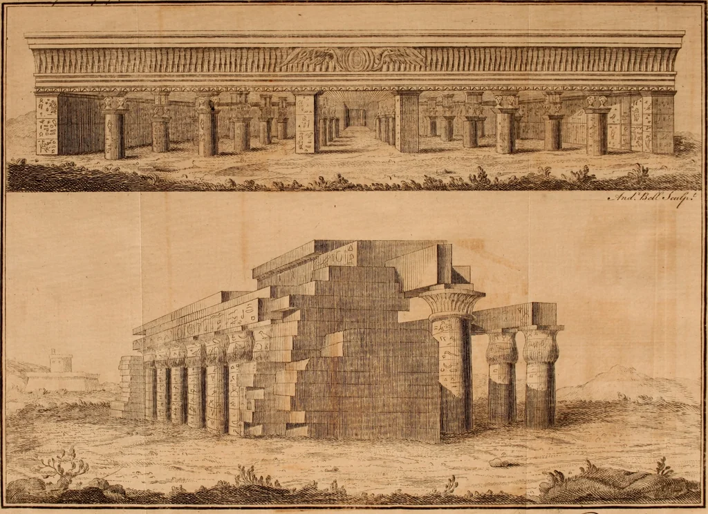 An illustration from The origin of laws, arts, and sciences, and their progress among the most ancient nations, 1775, leaf 94