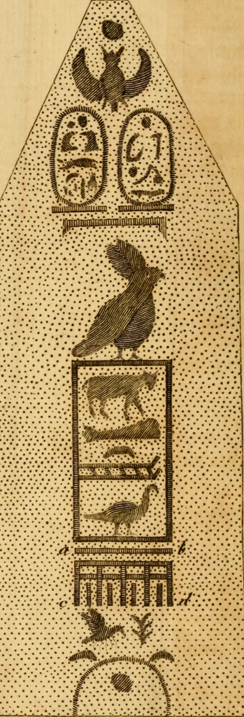 An illustration from The origin of laws, arts, and sciences : and their progress among the most ancient of nations, 1775, leaf 257