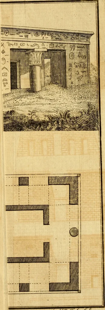 An illustration from The origin of laws, arts, and sciences : and their progress among the most ancient of nations, 1775, leaf 95