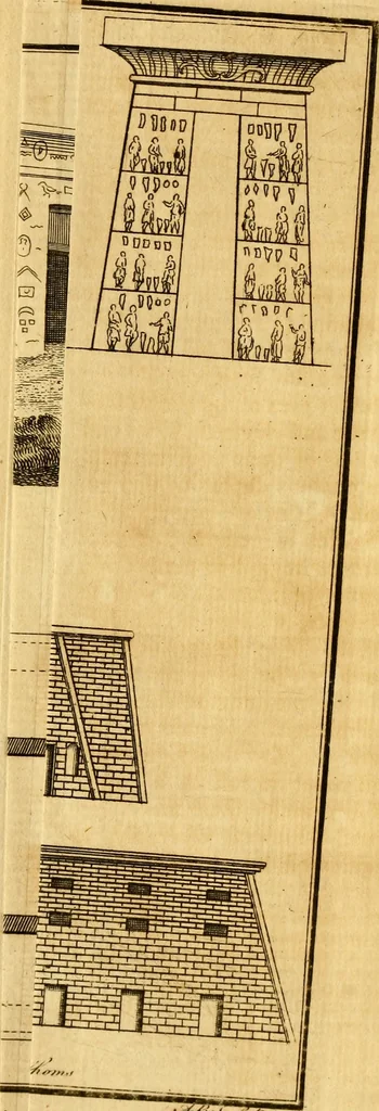 An illustration from The origin of laws, arts, and sciences : and their progress among the most ancient of nations, 1775, leaf 97