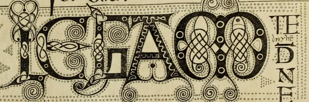 An illustration from The origin and progress of writing, as well hieroglyphic as elementary : illustrated by engravings taken from marbles, manuscripts and charters, ancient and modern : also some account of the origin and progress of printing, 1803, leaf 136