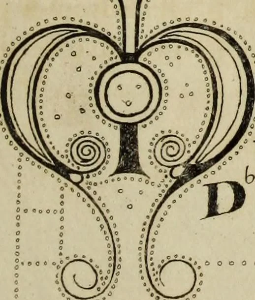 An illustration from The origin and progress of writing, as well hieroglyphic as elementary : illustrated by engravings taken from marbles, manuscripts and charters, ancient and modern : also some account of the origin and progress of printing, 1803, leaf 136