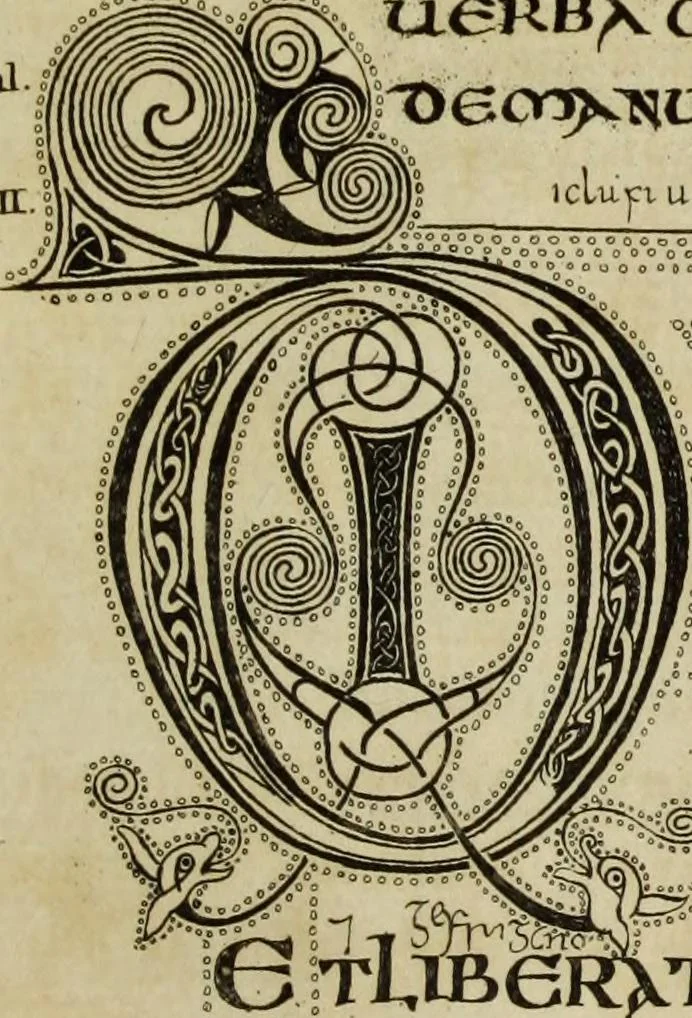 An illustration from The origin and progress of writing, as well hieroglyphic as elementary : illustrated by engravings taken from marbles, manuscripts and charters, ancient and modern : also some account of the origin and progress of printing, 1803, leaf 136