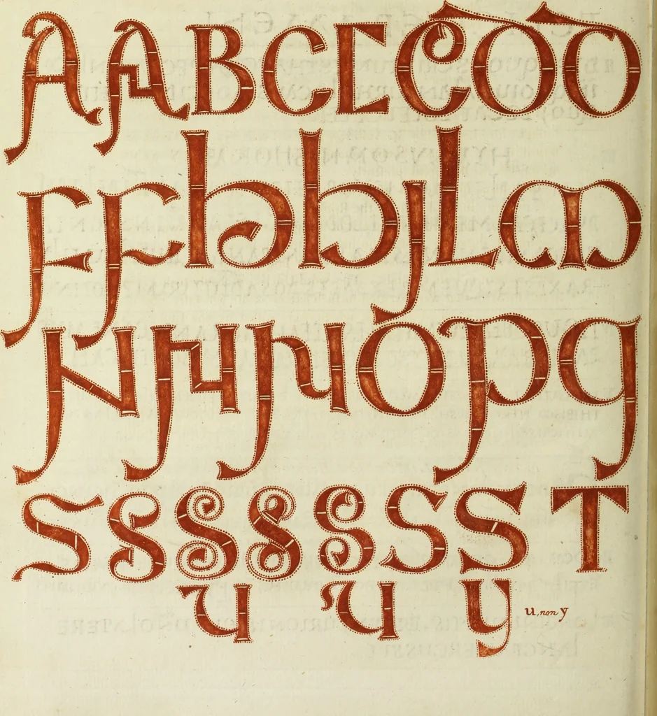 An illustration from The origin and progress of writing, as well hieroglyphic as elementary, illustrated by engravings taken from marbles, manuscripts and charters, ancient and modern : also some account of the origin and progress of printing, 1784, leaf 131