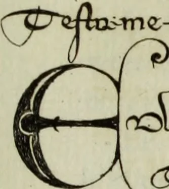 An illustration from The origin and progress of writing, as well hieroglyphic as elementary, illustrated by engravings taken from marbles, manuscripts and charters, ancient and modern : also some account of the origin and progress of printing, 1784, leaf 222