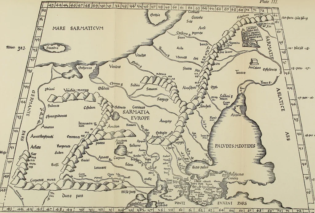 An illustration from Origins of English history, 1890, leaf 482