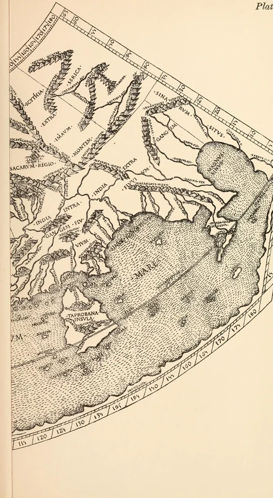 An illustration from Origins of English history, 1890, leaf 480