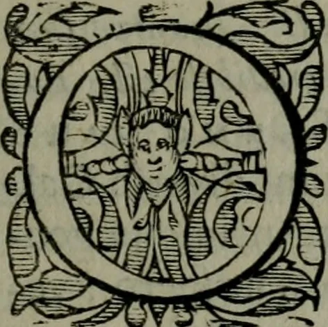 An illustration from Originum Gallicarum liber ... : Cui accedit antiquae linguae Britannicae lexicon Britannico-Latinum cum adjectis & insertis ejusdem authoris Adagiis Britannicis sapientiae veterum Druidum reliquiis, & aliis antiquitatis Britannicae Gallicaeque nonnnullis monumentis, 1654, leaf 20