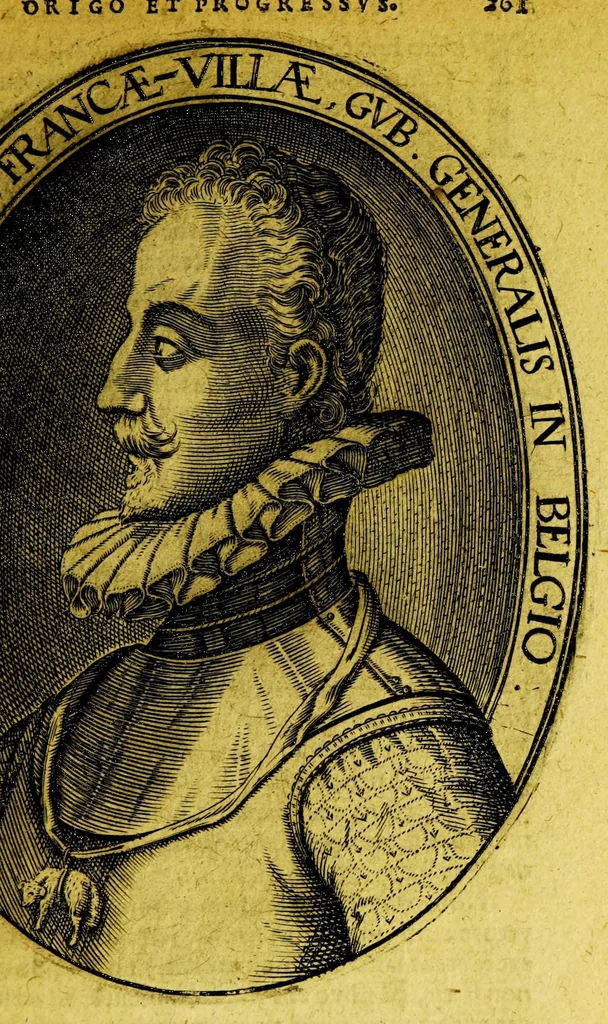 An illustration from Origo & historia belgicorum tumultuum. : Immanissimaeque crudelitatis per Cliviam & VVestphaliam patratae fidelissime conscripta & tabellis aeneis repraesentata: accedit Historia de furoribus gallicis., 1619, leaf 289