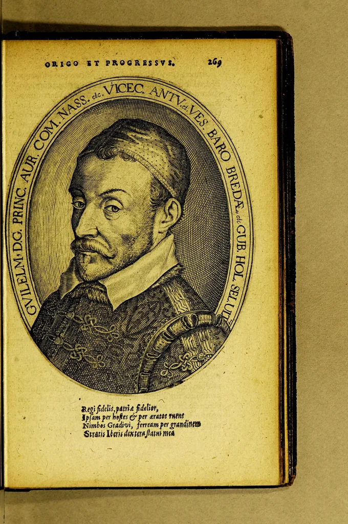 An illustration from Origo & historia belgicorum tumultuum. : Immanissimaeque crudelitatis per Cliviam & VVestphaliam patratae fidelissime conscripta & tabellis aeneis repraesentata: accedit Historia de furoribus gallicis., 1619, leaf 297