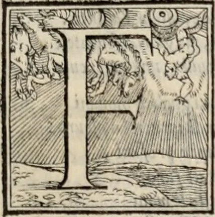 An illustration from Orlando furioso. /, 1556, leaf 116