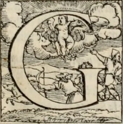 An illustration from Orlando furioso. /, 1556, leaf 184