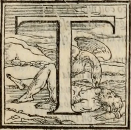 An illustration from Orlando furioso. /, 1556, leaf 394