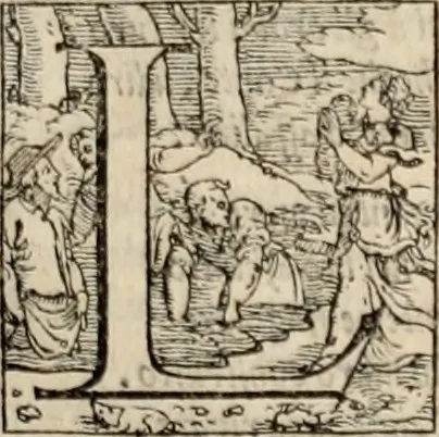An illustration from Orlando furioso. /, 1556, leaf 472